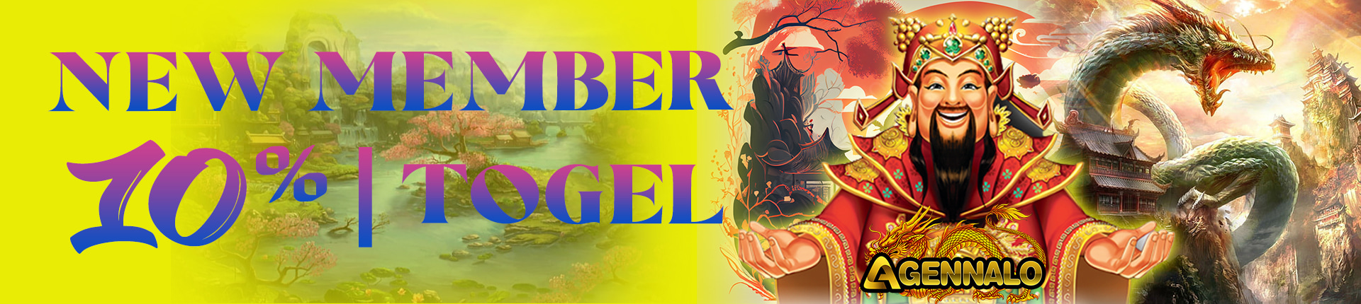 AGENNALO NEW MEMBER 10%
